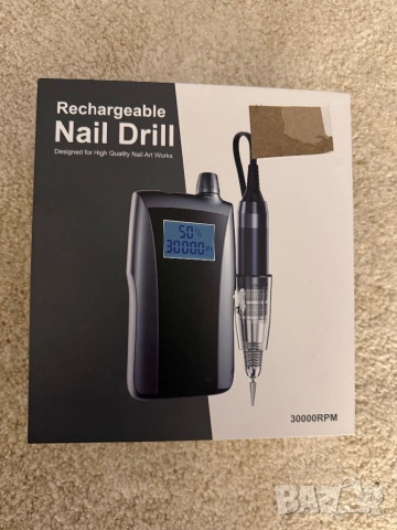 Електрическа пила и лампа за гел лак 2в1