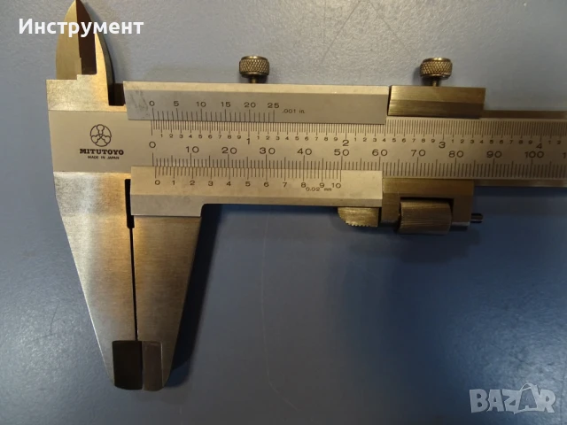 Шублер Mitutoyo 532-121 NM12"D 0-300mm Vernier Caliper, снимка 2 - Шублери - 50809081