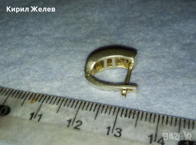 ЕЛЕГАНТНА СКЪПОЦЕННА СРЕБЪРНА ОБЕЦА СРЕБРО 925 АНГЛИЯ с ЮВЕЛИРНО ФАСЕТИРАНИ ПЛАНИНСКИ КРИСТАЛИ 40138, снимка 14 - Обеци - 42425334