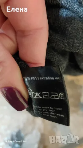 пуловер METTE MOLLER. 100% вълна.размер S/М , снимка 12 - Блузи с дълъг ръкав и пуловери - 47285397