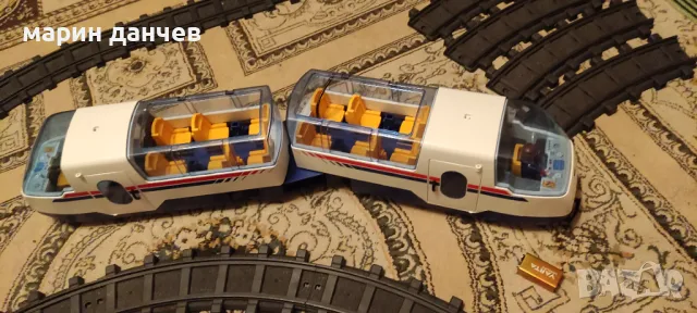 Playmobil express влакче електрическо, снимка 2 - Влакчета, самолети, хеликоптери - 47842453