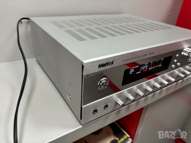 5-канален AV съраунд Усилвател Harrot, модел AV-818, снимка 4 - Ресийвъри, усилватели, смесителни пултове - 53505440