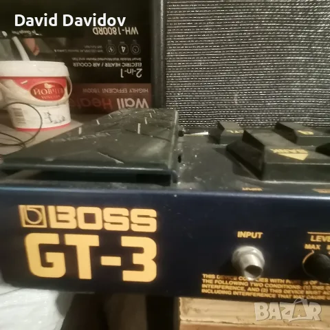 Продавам процесор за китара Boss GT 3 със чисто ново захранване работи перфектно, снимка 4 - Китари - 55802999