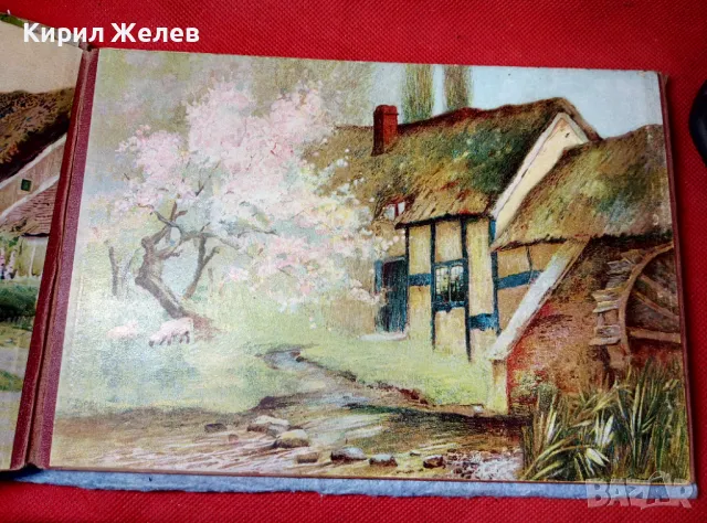 Стар ХУДОЖЕСТВЕН АЛБУМ ДИПЛЯНКА с МНОГО ЦВЕТНИ РЕПРОДУКЦИИ ЛИТОГРАФИИ на КЛАСИЧЕСКИ КАРТИНИ 47608, снимка 15 - Картини - 47920359