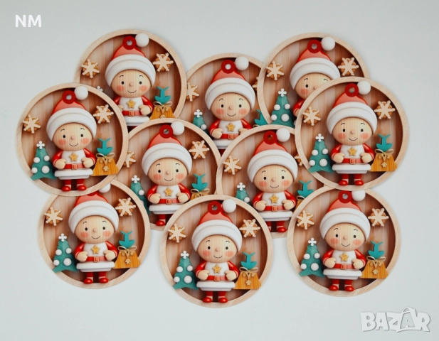 Коледни играчки за елха 