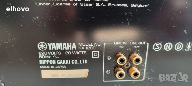 Дек Yamaha KX-1200, снимка 6 - Декове - 53093782