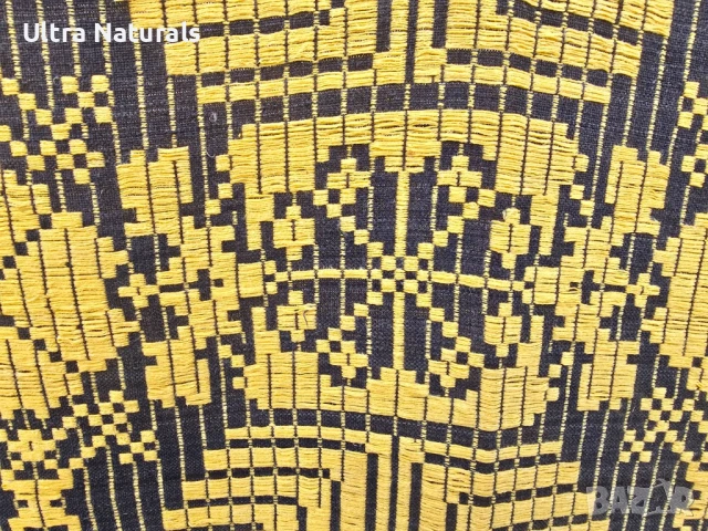 Стар вълнен ковьор, ръчно тъкан, снимка 3 - Други - 53126529