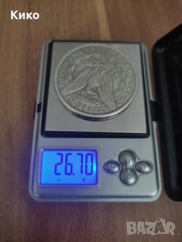 Сребърен долар 1883г., снимка 3 - Нумизматика и бонистика - 53033419