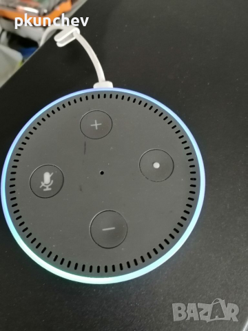 Смарт колонка Amazon Alexa dot gen2, снимка 3 - Bluetooth тонколони - 36161191