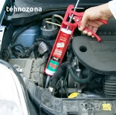 СИЛИКОН ТЕРМОУСТОЙЧИВ ЧЕРВЕН HiTemp 300С AKFIX Турция, снимка 2 - Аксесоари и консумативи - 48866326