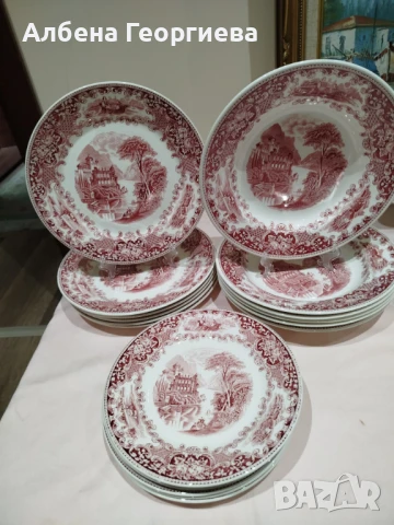 Комплект за хранене ROYAL MAASTRICHT CAMBRIDGE OLD ENGLAND, снимка 16 - Сервизи - 50494396