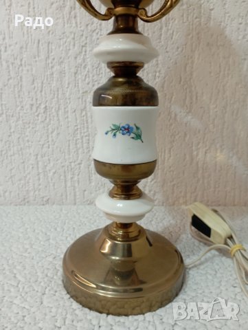 Красива старинна лампа, снимка 2 - Антикварни и старинни предмети - 40895349