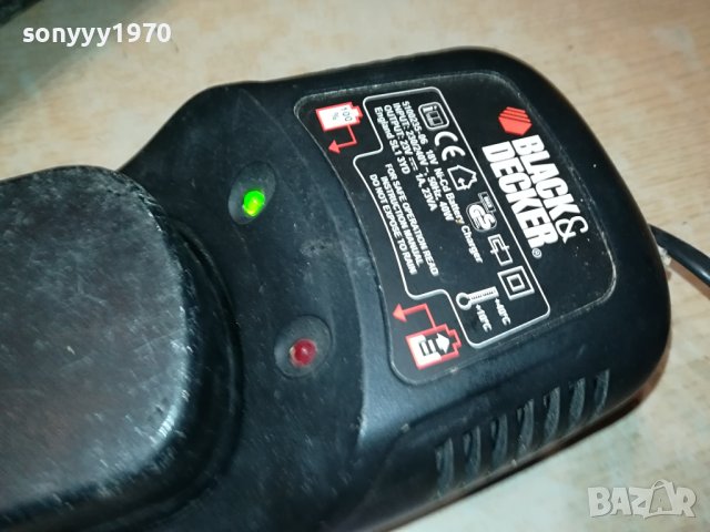 BLACK DECKER-CHARGER & BATTERY PACK 0907230826, снимка 15 - Винтоверти - 41492838