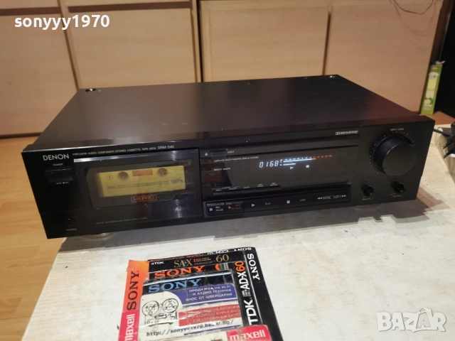 DENON DRM-540 DECK-ВНОС SWISS 0301261942, снимка 5 - Декове - 52967336