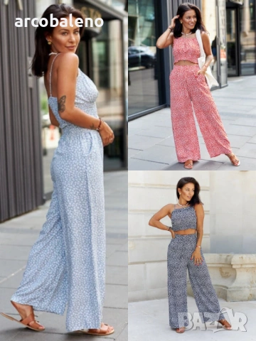 Дамски комплект горнище и панталон Lia, 3цвята 