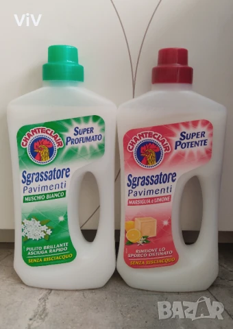 Препарат за под CHANTE CLAIR MARSIGLIA e LIMONE – Марсилски сапун и лимон 750 мл и CHANTE CLAIR MUSC