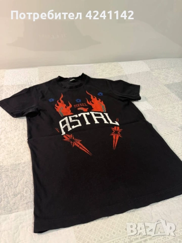 Тениска Diesel черна / Размер S, снимка 3 - Тениски - 53837579