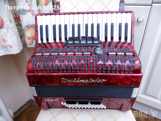 Нов акордеон Weltmeister Meteor 60 баса, снимка 3 - Акордеони - 53719640