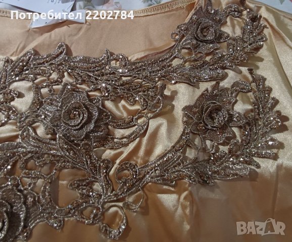 Луксозна дамска рокля,роба, снимка 8 - Рокли - 39706402