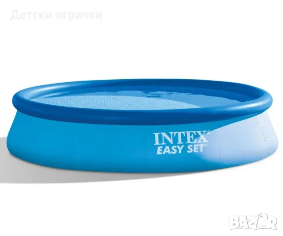 Надуваем Басейн Easy Set Intex, 366 x 76см, трислоен материал, син, снимка 6 - Басейни и аксесоари - 49925877