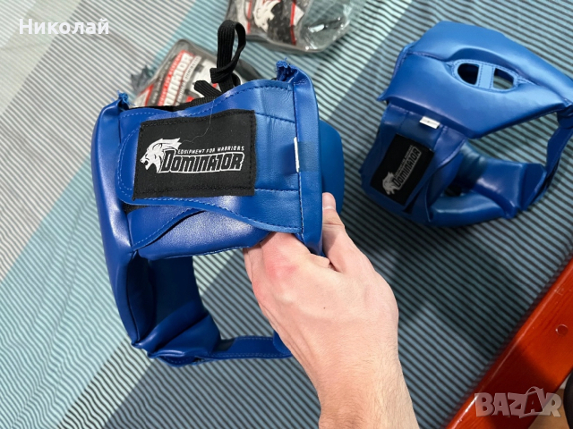 Боксови каски Dominator - L размер, снимка 4 - Спортна екипировка - 53571632