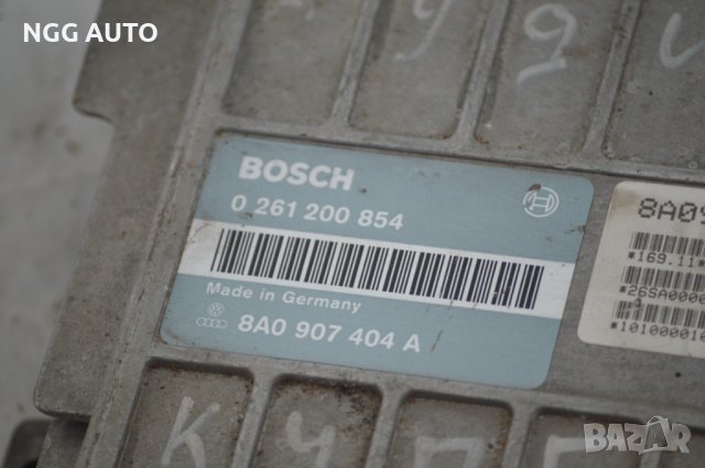 Компютър Двигател Bosch 0 261 200 854, 8A0-907-404-A за Audi 80 2.0, снимка 2 - Части - 39757972