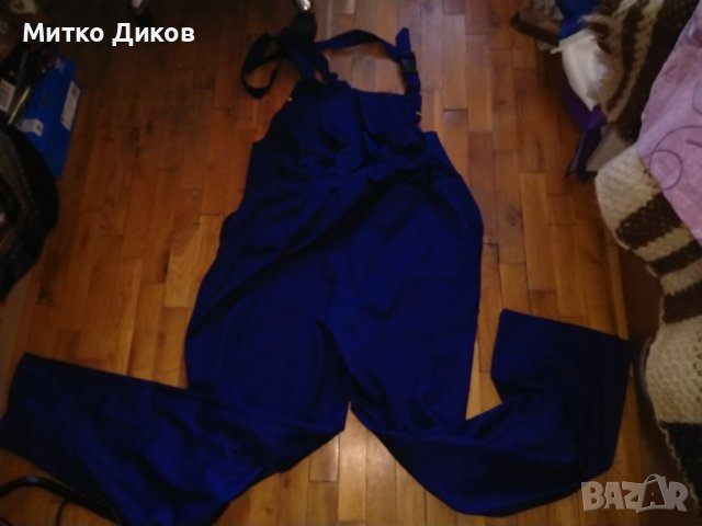 Работен панталон с тиранти- ластик в ханша нов размер ХЛ, снимка 9 - Панталони - 44405470