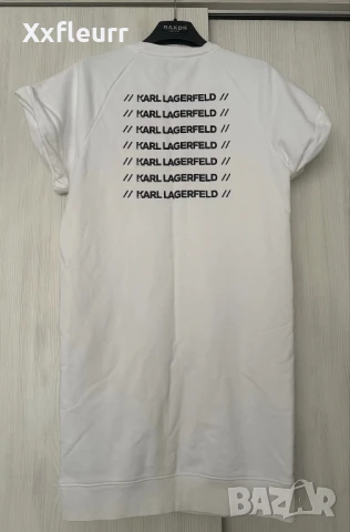 Дамска рокля Karl Lagerfeld, снимка 2 - Рокли - 51006651