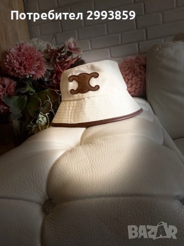 -%шапка Селин*CELINE bucket hat, снимка 9 - Шапки - 41951979