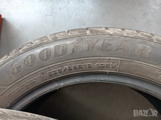 2бр.зимни гуми 235/55/19 Goodyear, снимка 3 - Гуми и джанти - 53672476