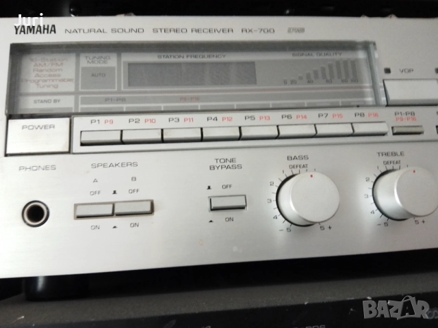 Yamaha rx 700 транзисторен Made in Japan, снимка 2 - Ресийвъри, усилватели, смесителни пултове - 52731644