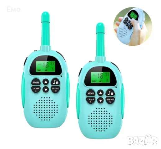 Комплект 2 броя Уоки-Токи за момичета и момчета - обхват 3 километра , снимка 17 - Други - 48549357