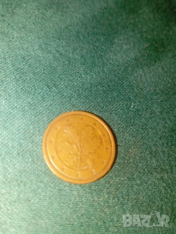 Монета от 2 евро цента 2002 А група 