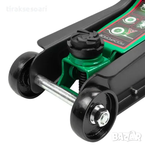 Немски Нископрофилен Крик Крокодил 2.5 Тона 90-400 мм ROCKFORCE, снимка 3 - Други инструменти - 47300683