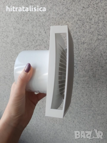 Вентилатор за баня Europlast фи100мм, снимка 4 - Вентилатори - 53473116