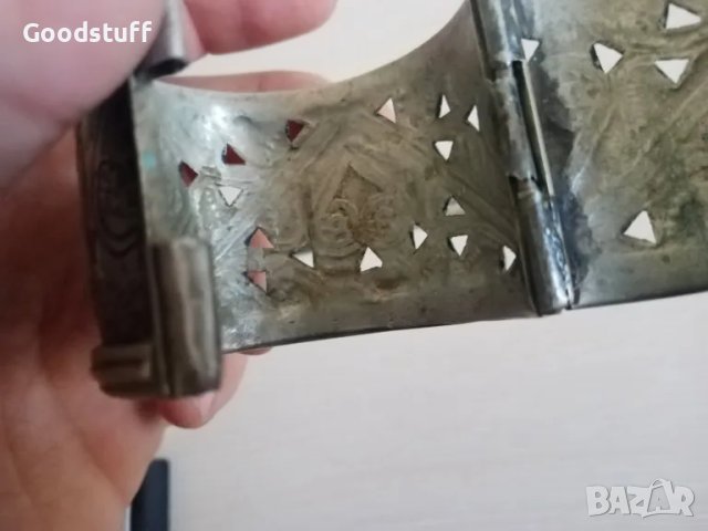 Възрожденска гривна, етно накит, примитив, голяма, Rr

, снимка 11 - Антикварни и старинни предмети - 48003919