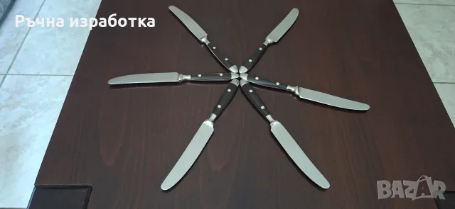 нож 6бр.rostfrei немски основен нож прибори за хранене комплект