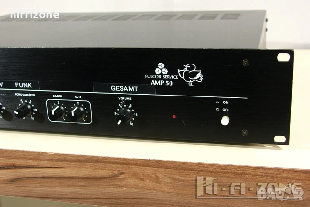 Усилвател   Fulgor Service amp 50 , снимка 3 - Ресийвъри, усилватели, смесителни пултове - 53646499