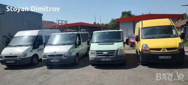 Бус под наем Бургас 3бр товарни 1бр 8+1 пътнически 1бр автоплатформа