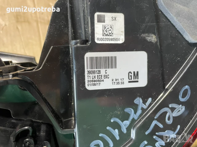 Стоп Заден Ляв 39099128 Opel Insignia B, снимка 10 - Части - 50553981