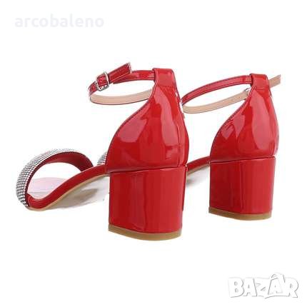 Дамски сандали на ток, 3цвята , снимка 9 - Сандали - 40327733