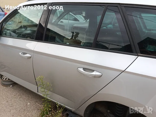 Задна лява врата Skoda fabia 14-18г