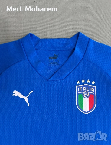 Мъжка тениска Puma Италия, размер M, нова, снимка 2 - Тениски - 52205014