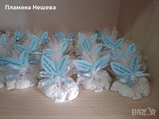 Подаръци за кръщене, погача и др., снимка 3 - Декорация - 53378030