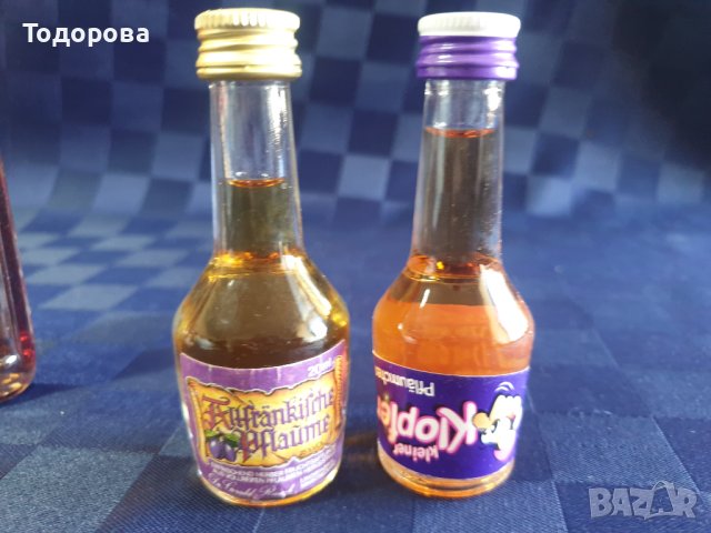 Лот олекционерски мини бутилчици-неразпечатвани, снимка 3 - Други ценни предмети - 41693853