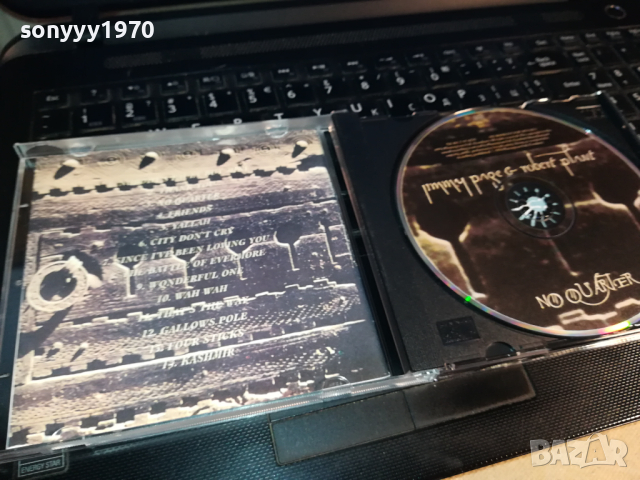 jimmy page robert plant no quarter cd 0503241706, снимка 15 - CD дискове - 44619763