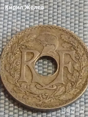 Три монети 10 сантима 1921г. Франция / 1 гулдена 1973г. / 5 цента 1963г. Недерландия 31817, снимка 3 - Нумизматика и бонистика - 44524697