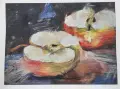 Картина с ябълка , снимка 1