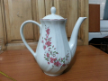 Стар български порцелан чайник кана, снимка 1 - Антикварни и старинни предмети - 36223144
