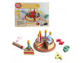  НОВИ! Дървена играчка "Торта за рожден ден", снимка 1 - Образователни игри - 44611327